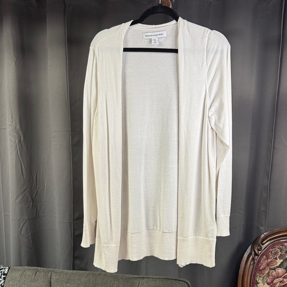 Amazon Essentials Cream Open-Front Cardigan - Picture 1 of 4